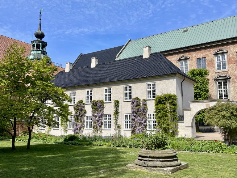 Garten der Königlichen Bibliothek in Kopenhagen